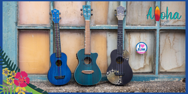 Ukulele różne rozmiary